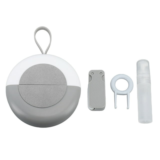 Kit de limpieza electrónica, multifuncional, para eliminar el polvo, portátil, para teclado, cepillo limpiador para pantalla, auriculares Bluetooth, color gris