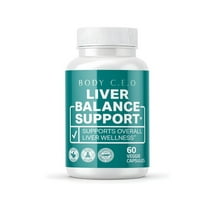 Liver Balance Support Supplement | Milk Thistle, Dandelion, Turmeric, Beet Root, Artichoke, and Ginger for Natural Liver Detox, Energy, and Digestive Health – 60 Capsules