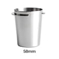 thumbnail image 2 of Stainless Steel Powder Receiving Cup Powder Feeder Coffee Dosing Cup Powder Feeder Coffee Machine Powder Cup, 2 of 8