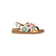 thumbnail image 2 of Wonder Nation Little and Big Girls Crossover Sandals, 2 of 6