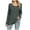 Army Green, variant on Womens Fashion Casual T Shirt Long Sleeve Crew Neck Tops Loose Buttons Top Spandex Long Sleeve Womens Tee Womens Tech T Shirt Pack Womens Loose Athletic Tees Womens Loose Fit Tops Short