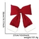 thumbnail image 1 of Decoración de vacaciones de Navidad, Gran moño tridimensional, Moño de Navidad, Decoración de hoteles y centros comerciales, Decoración colgante, Colgante para pared, Moño de terciopelo de Navidad, Ac, 1 of 9