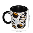 thumbnail image 2 of Halloween Coffee Mug, halloween hat witch Ceramic Tea Cups Halloween Party Cups for Hot/Cold Beverages, Cute Coffee Cups for Kitchen Holiday Gift Coffee Bar Accessories, 2 of 6