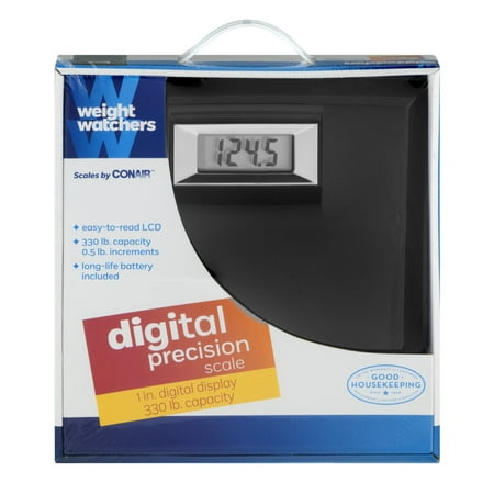 Weight Watchers Black Digital Bath Scale