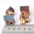 thumbnail image 3 of Worallymy 4 piezas miniatura hadas jardín piedra casas Mini cabaña casa miniaturas decoración Worallymy JD735795828, 3 of 6
