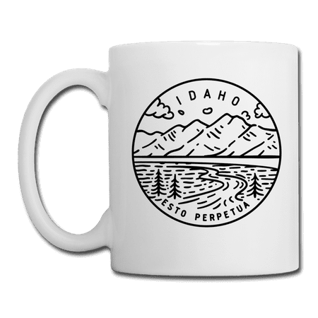 

Idaho Ceramic Mug - State Design Idaho Mug