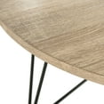 thumbnail image 5 of SAFAVIEH Maris Retro Mid-Century Round Coffee Table, Light Oak, 5 of 8