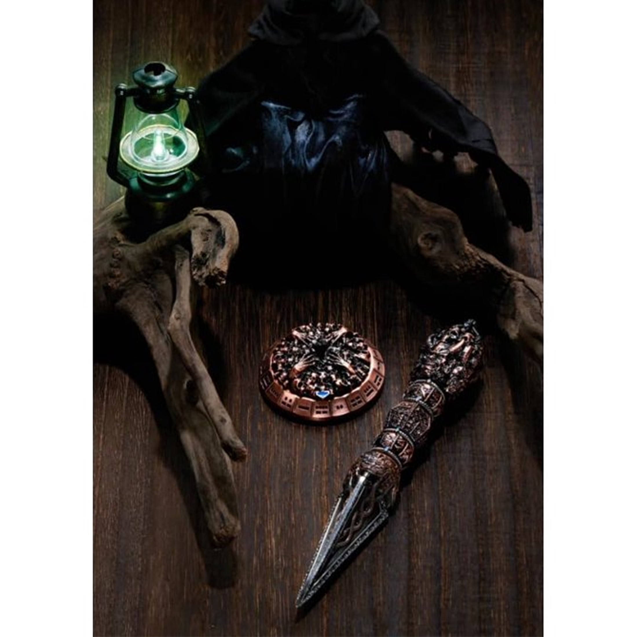 Wand Dice Unique Dice DND Roulette Dice Spinner for Dungeons and Dragons, Metal Dice Sets, for Role Playing Steampunk Theme Games