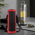 thumbnail image 6 of Insulated Cup Sleeve Bag, Tumbler Carrier, Red 2L Insulated Water Bottle Bag, Adjustable Shoulder Strap Sleeve Holder with Mesh Pocket for Hiking & Outdoor, by Goohae, 6 of 9