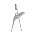 thumbnail image 5 of National Public Seating Airflex Series Premium Polypropylene Folding Chair, Platinum (Pack of 4), 5 of 7