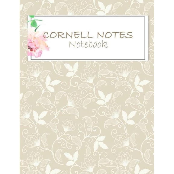 Cornell Notes Notebook : Note Taking Notebook, For Students, Writers, school supplies list, Notebook 8.5 x 11- 120 Pages (Paperback)