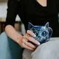 thumbnail image 7 of LANFENG Cat Mug, Mineral Crystal Coffee Mugs, Cute Mineral Crystal Cat Coffee Mug, Resin Multi Colored Geode Crystals Mugs Tea Cup for Cats Lovers, Women, Mom, Men, Friends, 12oz (Pink), 7 of 7