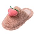 thumbnail image 1 of TJAZFJPA Chaussons d'Intérieur pour Femmes Été Quatre Saisons Mignons Chaussons en Coton Coloré à Mémoire de Forme pour Femmes Largeur Grand, 1 of 5