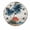 FFclock046, variant on ZXCXRQFa Silent Clocks Retro Cherry Pattern Silent Non Ticking Wooden Clock 10 Inch, Round Wall Clock,Decorative for Living Room, Kitchen, Home,Bathroom, Bedroom, Office or School
