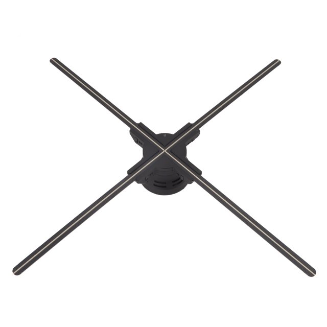Ventilador De Holograma 3D De 65 Cm, 768 Cuentas LED Resolución De 1600x768 Interconexión WIFI Control De Aplicación Móvil, Con Instalación Sin Tornillos, Para Centro