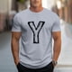thumbnail image 1 of Tops para hombre, blusas y camisas de cuello redondo y manga corta para hombre, camisetas deportivas informales con estampados a la moda para hombre, blusas de cuello redondo y manga corta, blusas de, 1 of 5