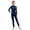 Navy Blue, variant on TSSOE Kids Gilrs Gymnastics Ballet Dance Leotard Unitard Figure Ice Skating Jumpsuit Stage Performance Costume Red 10