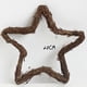 thumbnail image 4 of Coronas de vid para manualidades, coronas para la puerta principal y el jardín de la casa. Forma de estrella de 20cm, 4 of 6