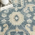 thumbnail image 5 of SAFAVIEH Metro Doreen Oriental Area Rug, Blue/Grey, 6' x 6' Square, 5 of 9