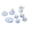thumbnail image 2 of Juego De Té Para Casa De Muñecas, Juego De Tazas De Té En Miniatura, Regalos De Vacaciones, 15 Uds., Accesorios De Modelo De Simulación Para Accesorios De Casa De Muñecas ANGGREK AC7534, 2 of 8