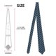 thumbnail image 2 of Fotbe Funny Sharks Corbata Clásica para Hombre con Estampado – Corbata de Seda Jacquard Tejida, para Negocios, Bodas y Eventos Formales, 2 of 7