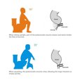 thumbnail image 2 of Bathroom Toilet Stool Practical Carve Design Toilet Potty Toilet Step Stool, 2 of 6