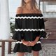 thumbnail image 1 of WILLBEST Vestidos para Mujer Verano Vestidos de Verano para Mujer Playa Sexy Hombros Descubiertos Túnica Casual Suelto Ajuste Manga Mini Vestido Floral Extra Grande, 1 of 3