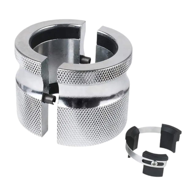 Herramienta extracción retenes horquilla ajustable para motocicleta, acero al carbono, 35 a 45 mm.
