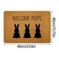 thumbnail image 6 of Utoimkio Easter Decorations for the Home Easter Day Welcome Doormats Home Carpets Decor Carpet Living Room Carpet Kitchen Floor Mat Living Room Bedroom Floor Mat Easter Decor, 6 of 8