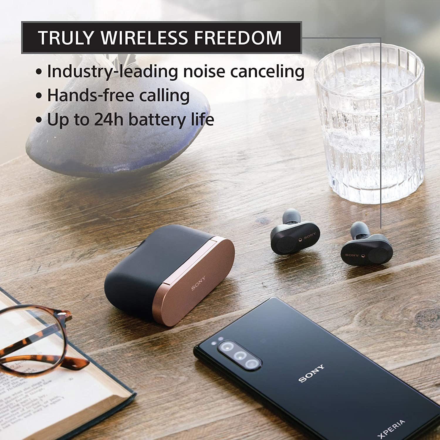 Free Shipping! Sony WF-1000XM3 Earphones - True Wireless Ear