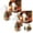 Khaki A, variant on Squirrel Ornament Beautifully Crafted Holiday Décor For Festive Home And Window Showcases,Khaki A,2PCS