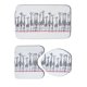 thumbnail image 3 of Cortina De Ducha De Material De Poliéster, Juego De Baño, Para Cocina De Baño Fyydes Non slip Mat Set, 3 of 8