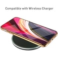thumbnail image 5 of Case for iPhone 11 6.1 Inch, Soft Silicone TPU Slim Case Electroplated Heart Phone Case Simple Luxury Shockproof Protective Case -Red Heart, 5 of 15