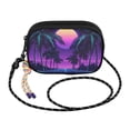 thumbnail image 2 of FORMRS Mini Crossbody Bag for Women Adjustable Shoulder Rope Travel Casual Phone Purse, Green Digital Art, 2 of 7