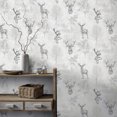 thumbnail image 6 of Arthouse Gilbert Black Etched Stag Wallpaper, 6 of 7