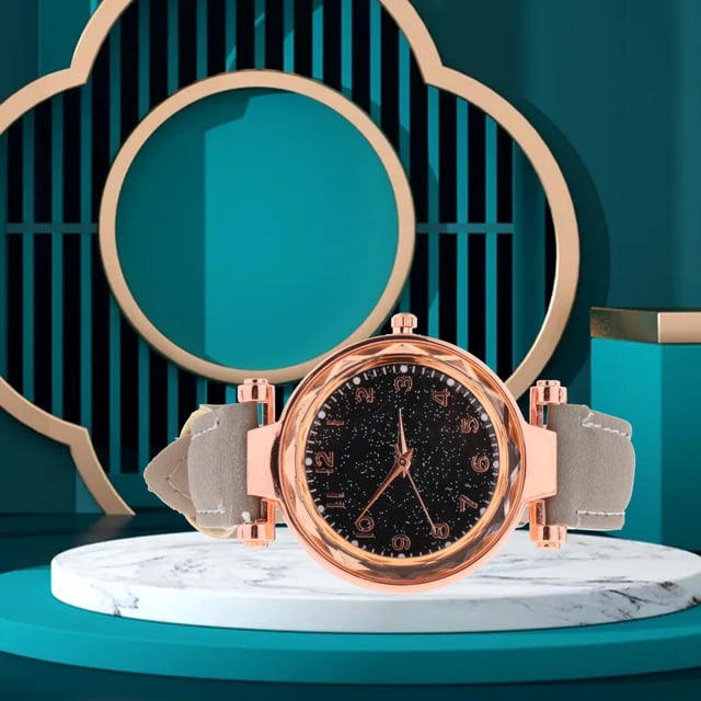 Reloj pulsera Hugo multicolor de moda para mujer graduación Gris