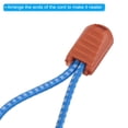 thumbnail image 4 of 21mm Zipper Pull Cord Ends Zip Clip Buckle Rope End Lock for Backpacks, Brown, 100 Pack, 4 of 5