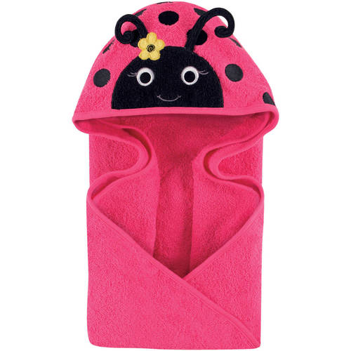 Ladybug Hooded Towel