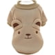 thumbnail image 3 of Sudadera de polar para cachorros, adorable oso con orejas para perros y gatos pequeños y medianos, marrón, XL(XL), 3 of 5