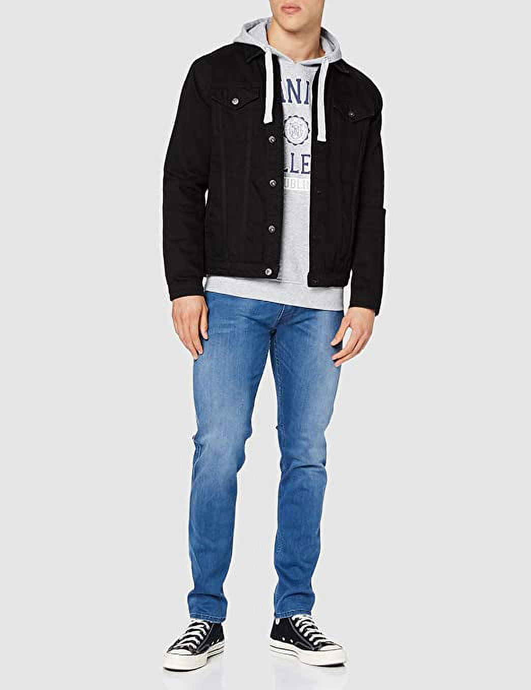 Trinity College Grey Marl/Navy Trinity 1592 Hoody Dublin Ireland 1592 Hooded Sweatshirt