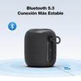 thumbnail image 3 of Bocina Bluetooth 5.3 5W Mini Portátil Negro con Radio FM y Función AUX/USB/TF, 3 of 7