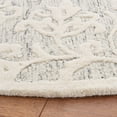 thumbnail image 3 of SAFAVIEH Martha Stewart Metro Floral Area Rug, Grey/Ivory, 6' x 6' Round, 3 of 8