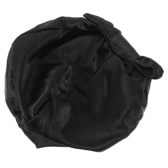 AURARMLET Bonnet Para De Satén Negro Con Antideslizante Cómodo