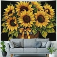 thumbnail image 4 of Nawypu Watercolor Sunflower Tapestry Wall Hanging For Living Room Dorm Home Decor Tapestries Wall Art, 4 of 6