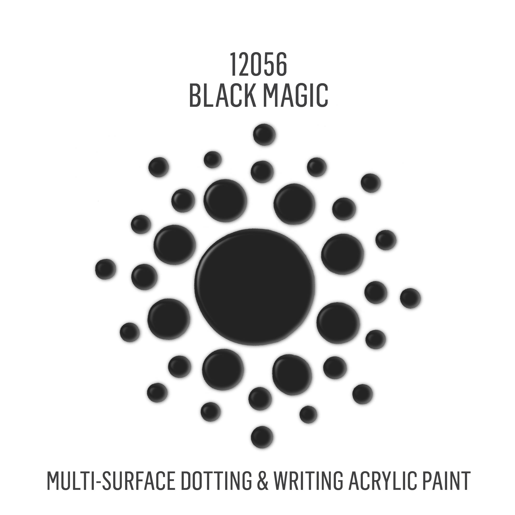 FolkArt Dots Acrylic Dotting & Writing Paint, 12 Pack