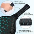 thumbnail image 6 of Pickleball-Paddles-Set of 4 or 2 Rackets with Balls and Bag | USAPA Approved Pickle-Ball Equipment with Accessories | Fiberglass/Graphite Pickleball Racquet Set for Men, Women, Kids, Adults, 6 of 8