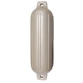 thumbnail image 3 of Taylor Made Boat Fender 262300 Storm Gard; Ribbed; Cylinder; White; Inflatable Vinyl; Reinforced Molded-In Eyelets; Single; For Marine Applications, 3 of 3