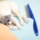 thumbnail image 4 of Gato Perro Piojos Peine para pulgas Herramienta de aseo multifuncional Suministros para mascotas (Azul L), 4 of 8