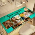 thumbnail image 3 of Gilmore Girls-themed extra-large Non-Slip Base leather Desk Table mat—versatile for computer desks, dining tables, and more.12"x24"(30X60cm）, 3 of 6