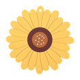 thumbnail image 1 of Wosthever Posavasos de corcho Salvamanteles de girasol Copa de PVC / Soporte para maceta Posavasos colgantes Almohadilla aislante Evitar marcas quemadas Mostrada Numero 3 Wosthever HA027528-03, 1 of 6